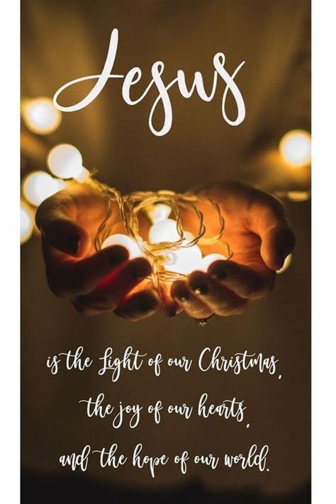 Jesus Light Of The World Christmas Message